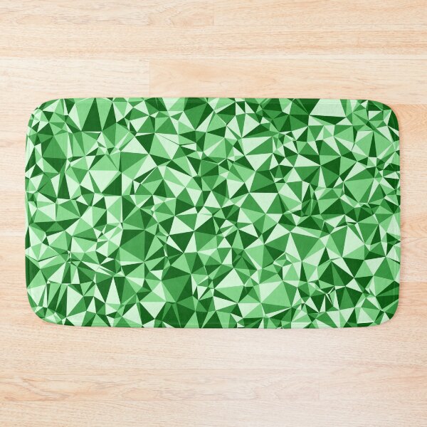 Item preview, Green Triangular Mosaic Pattern Design designed and sold by DymondDesigns.