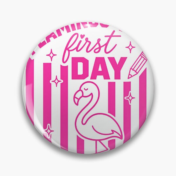 Item preview, Flamingo-tastic First Day Retro Shirt designed and sold by MOCH- ART.