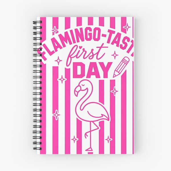 Item preview, Flamingo-tastic First Day Retro Shirt designed and sold by MOCH- ART.