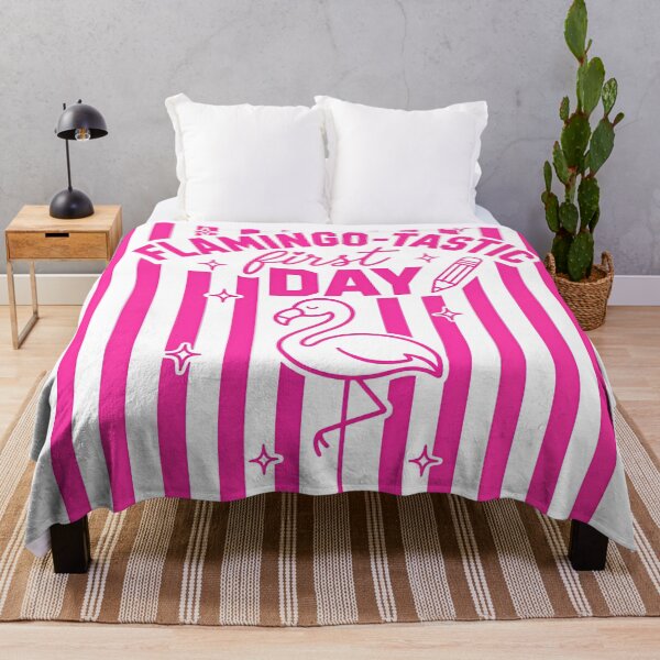 Item preview, Flamingo-tastic First Day Retro Shirt designed and sold by MOCH- ART.