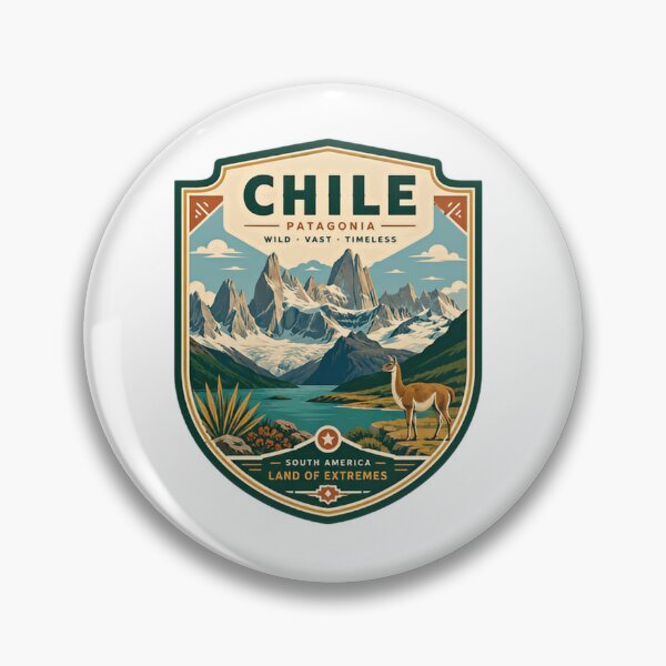 Item preview, Chile Patagonia Wild Vast Timeless South America Land Of Extremes Travel Explorer Hiking Adventure designed and sold by Simsimah26Parks.
