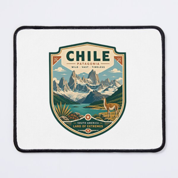 Item preview, Chile Patagonia Wild Vast Timeless South America Land Of Extremes Travel Explorer Hiking Adventure designed and sold by Simsimah26Parks.