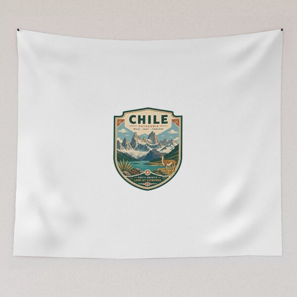 Item preview, Chile Patagonia Wild Vast Timeless South America Land Of Extremes Travel Explorer Hiking Adventure designed and sold by Simsimah26Parks.
