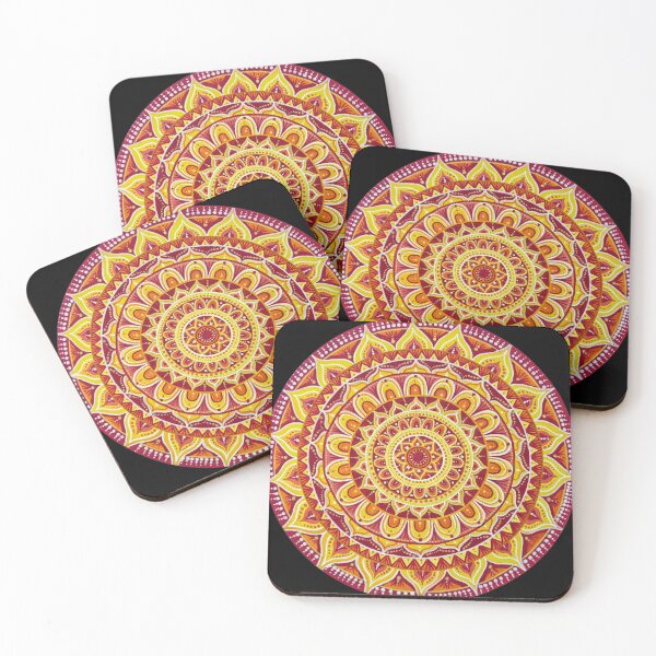 Item preview, Warm Sunset Mandala designed and sold by Oolaharts.