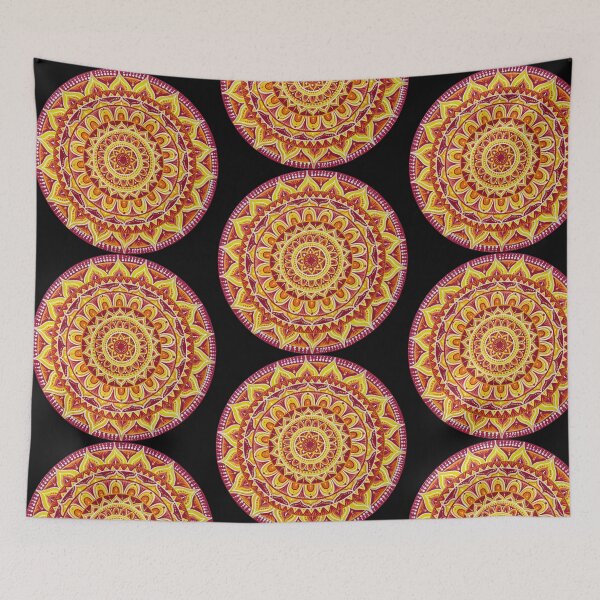 Item preview, Warm Sunset Mandala designed and sold by Oolaharts.