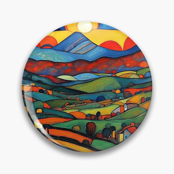 Item preview, Rolling hills with clouds designed and sold by George Hutton Hunter.