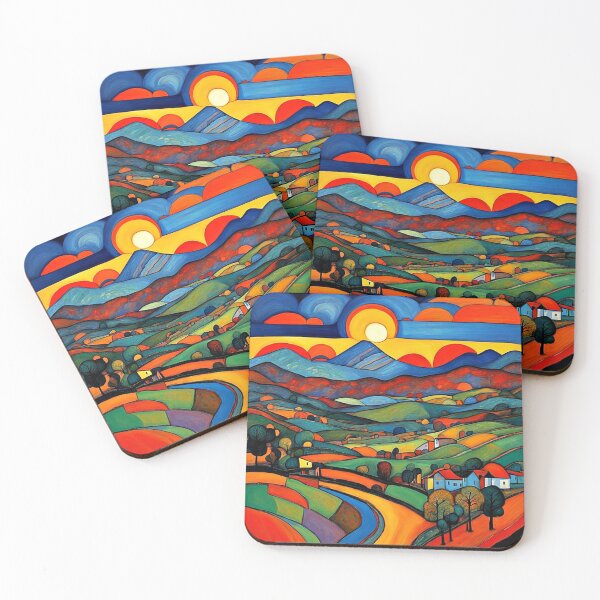 Item preview, Rolling hills with clouds designed and sold by George Hutton Hunter.