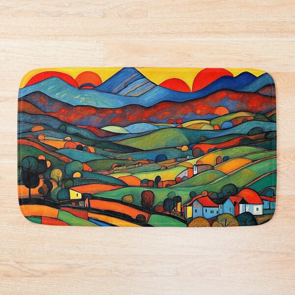 Item preview, Rolling hills with clouds designed and sold by George Hutton Hunter.