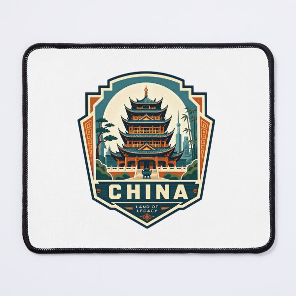 Item preview, China Land Of Legacy Chinese Culture Traveler Heritage designed and sold by Simsimah26Parks.