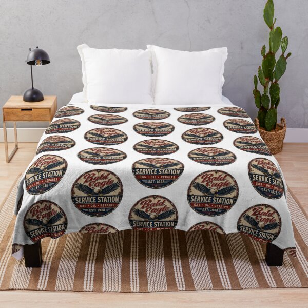 Item preview, Bald Eagle Service Station – Vintage Americana designed and sold by Wilcox PhotoArt.