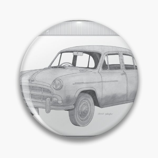Item preview, Morris Oxford Series 2 4 Door Saloon Hand-drawn designed and sold by Classic Car Art Drawings.