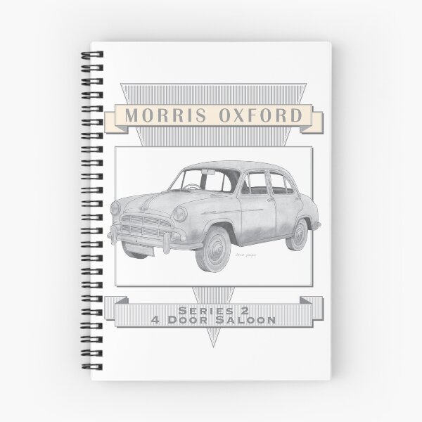 Item preview, Morris Oxford Series 2 4 Door Saloon Hand-drawn designed and sold by Classic Car Art Drawings.