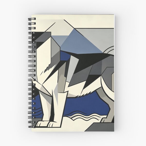 Item preview, cubist animal artwork designed and sold by forget45studio.