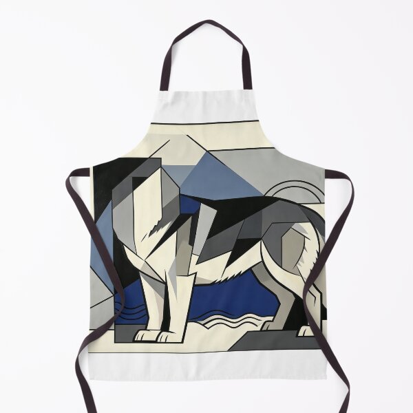 Item preview, cubist animal artwork designed and sold by forget45studio.