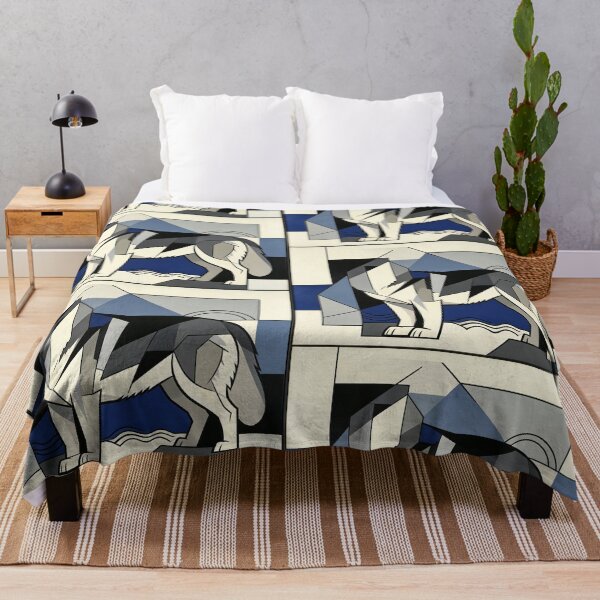 Item preview, cubist animal artwork designed and sold by forget45studio.