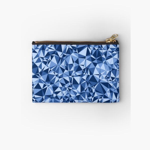 Item preview, Blue Triangular Mosaic Pattern Design designed and sold by DymondDesigns.