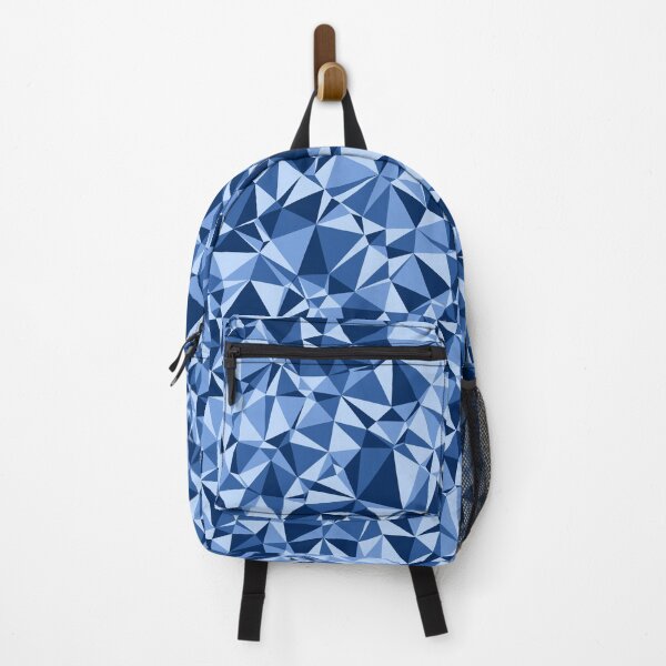 Item preview, Blue Triangular Mosaic Pattern Design designed and sold by DymondDesigns.