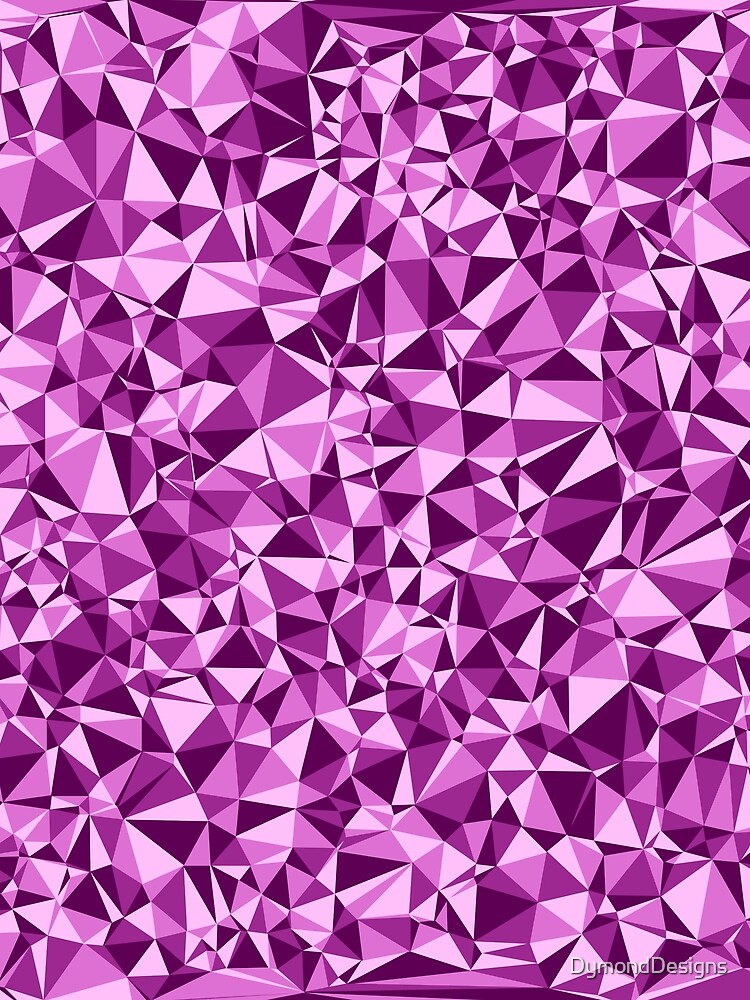 Thumbnail 3 of 3, Scarf, Pink Triangular Mosaic Pattern Design designed and sold by DymondDesigns.
