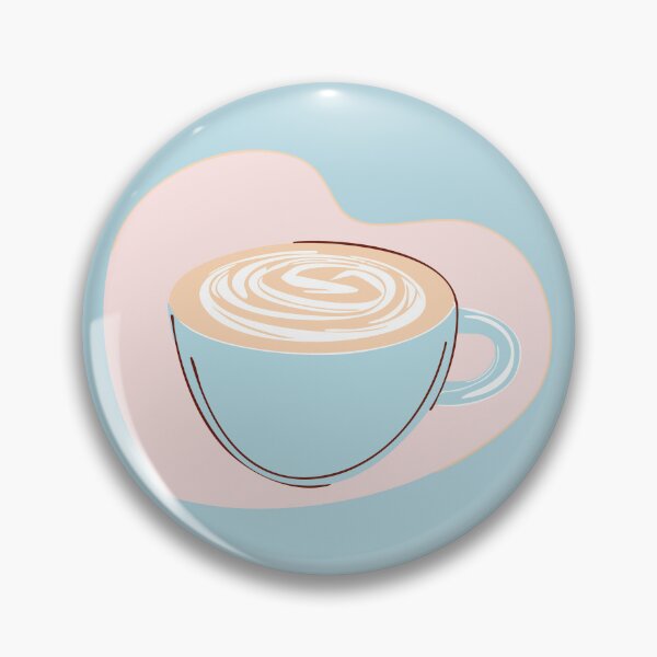 Item preview, Cute Latte Art Coffee Illustration designed and sold by photossmirnov.