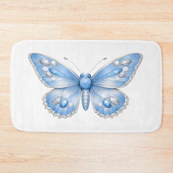 Item preview, Beautiful Blue Butterfly Illustration designed and sold by AmirArtisanVibe.