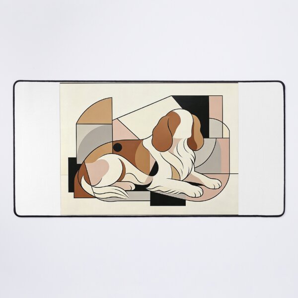 Item preview, cubist animal artwork designed and sold by forget45studio.