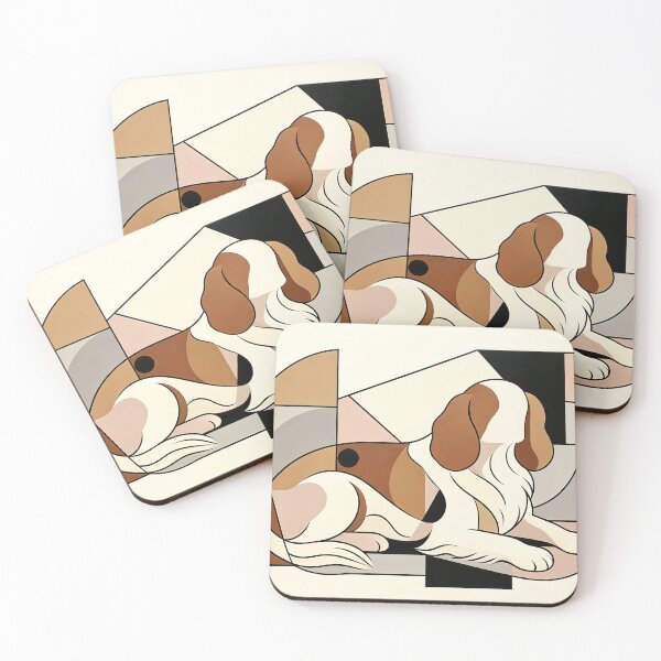 Item preview, cubist animal artwork designed and sold by forget45studio.