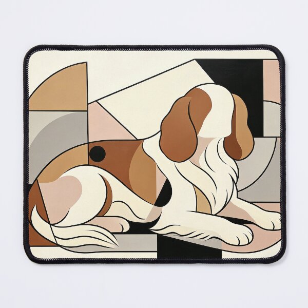 Item preview, cubist animal artwork designed and sold by forget45studio.