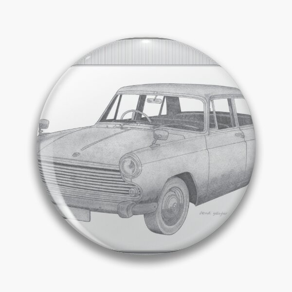 Item preview, Morris Oxford Series 6 4 Door Saloon Hand-drawn designed and sold by Classic Car Art Drawings.