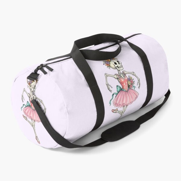 Item preview, Funny Skeleton Ballerina with Flowers – Dancing Bones designed and sold by SweetLilith.