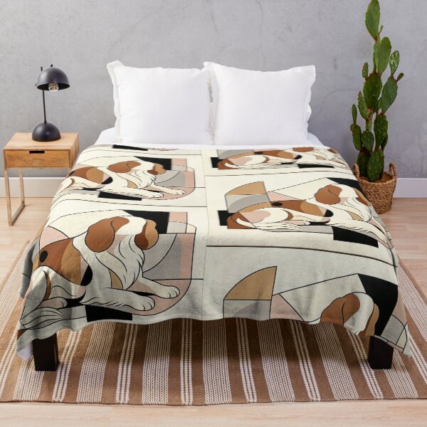 Item preview, cubist animal artwork designed and sold by forget45studio.