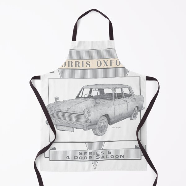 Item preview, Morris Oxford Series 6 4 Door Saloon Hand-drawn designed and sold by Classic Car Art Drawings.