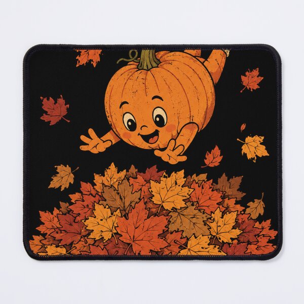 Item preview, Pumpkin Dive in Fall Leaves Funny Autumn Halloween designed and sold by will freed18.
