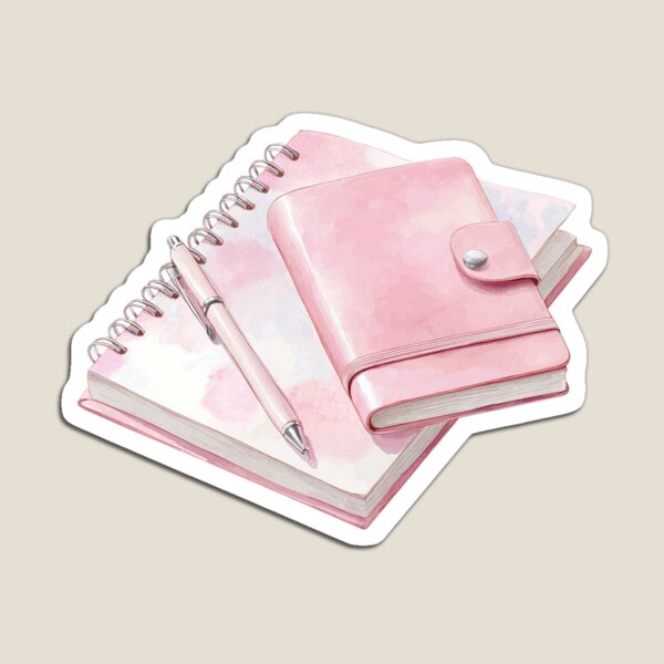 Item preview, Pink Spiral Notebook and Journal Set designed and sold by Kritiveemporio.