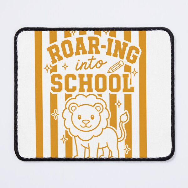 Item preview, Roar-ing Into School Cute Lion Shirt designed and sold by MOCH- ART.