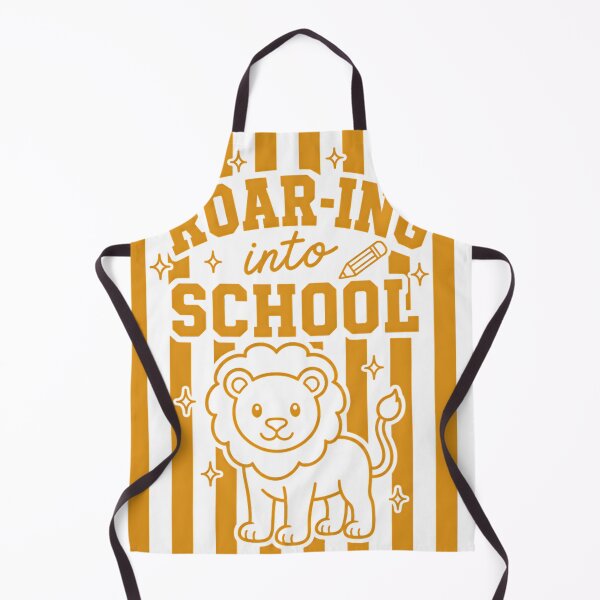 Item preview, Roar-ing Into School Cute Lion Shirt designed and sold by MOCH- ART.