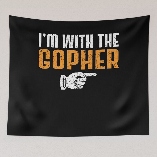 Item preview, I'm With The GOPHER Matching Couple Halloween designed and sold by mdmahabubur.