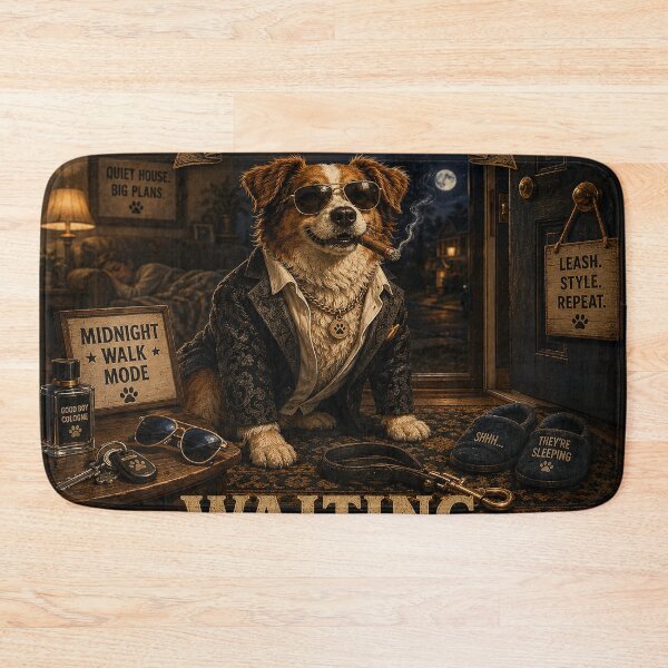Item preview, Night Out Dog Club Funny Sneaky Dog designed and sold by shopevermint.