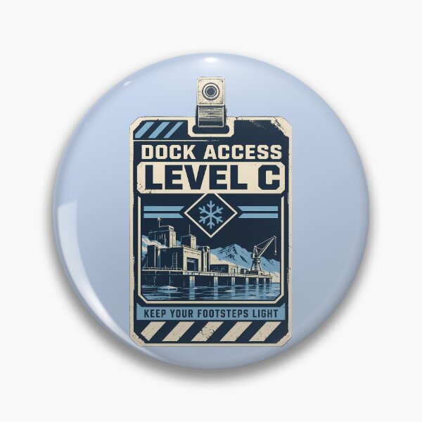 Item preview, Shadow Moses Dock Access Badge designed and sold by agearb.