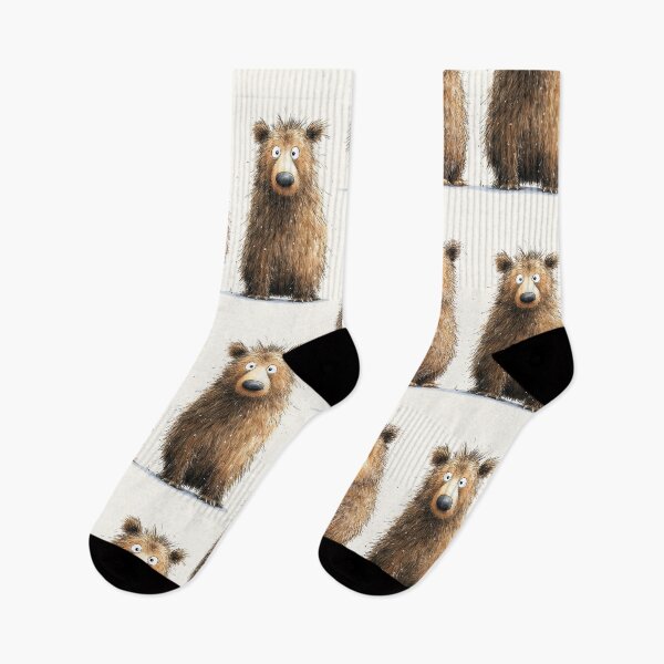 Item preview, Cute GRiZZLY BeaR PRiNT ' The Grizzly’s! ' BY SHiRLeY MacARTHuR designed and sold by Shirley MacArthur Art.