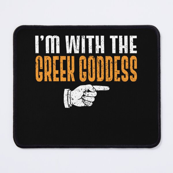 Item preview, I'm With The GREEK GODDESS Matching Couple Halloween designed and sold by mdmahabubur.