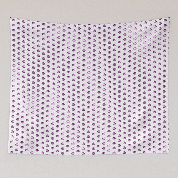 Item preview, Purple Jack O Lantern Halloween Pumpkin Graphic designed and sold by pattern-archive.