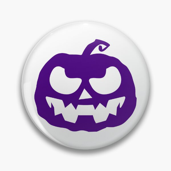 Item preview, Dark Purple Jack O Lantern Halloween Pumpkin Graphic designed and sold by pattern-archive.