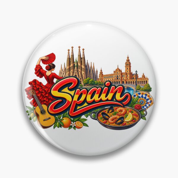 Item preview, Spain designed and sold by StackedPixels.