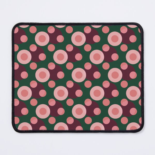 Item preview, Retro Pink Circle Polka Dot Pattern designed and sold by Zaya_art.