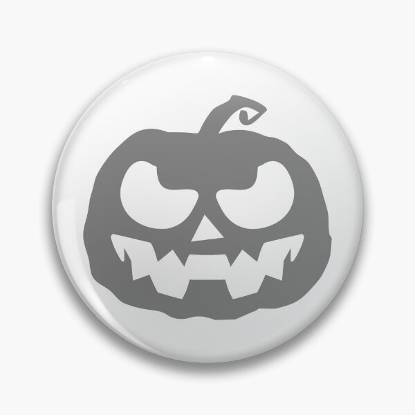 Item preview, Gray Jack O Lantern Halloween Pumpkin Graphic designed and sold by pattern-archive.