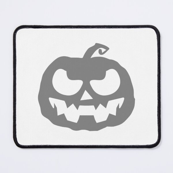 Item preview, Gray Jack O Lantern Halloween Pumpkin Graphic designed and sold by pattern-archive.