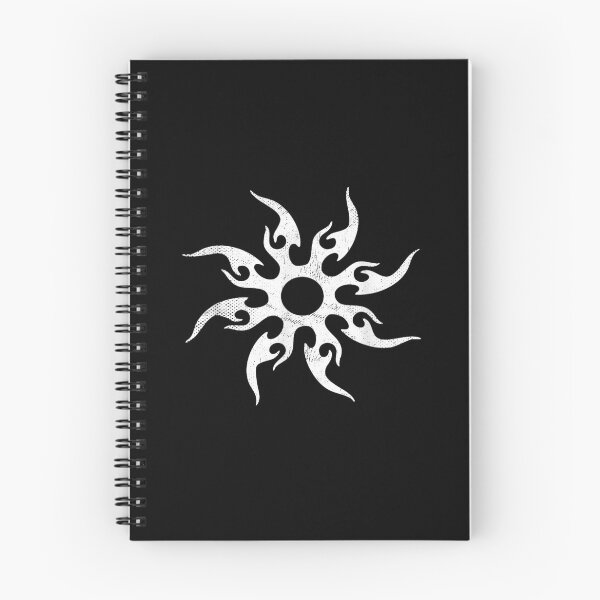 Item preview, Distressed White Tribal Sun Symbol designed and sold by ethancooper399.