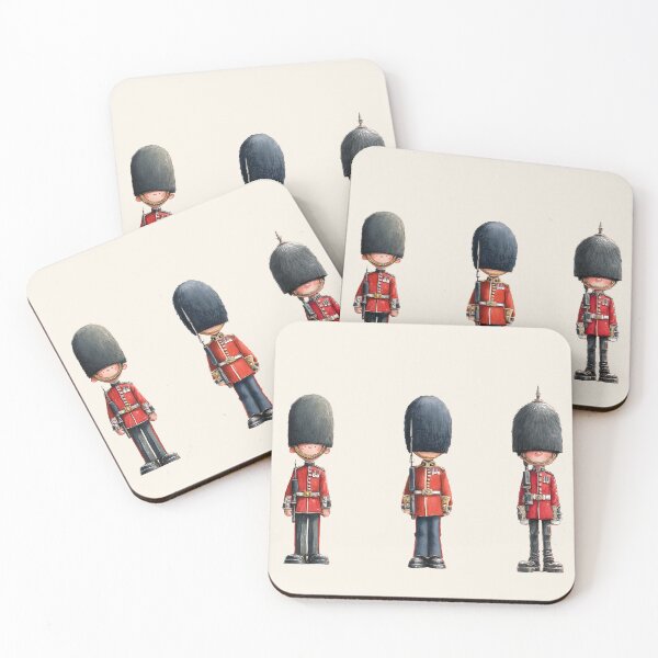 Item preview, Kings’ Guards Soldiers Fun Designs BY SHiRLeY MacARTHuR designed and sold by Shirley MacArthur Art.