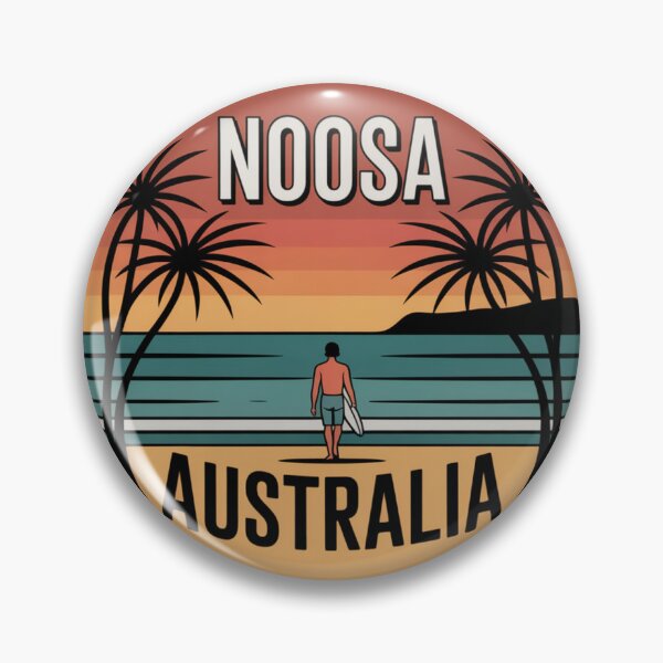 Artikelvorschau, Noosa, Australien: Sonnenuntergang am Meer entworfen und verkauft von CircinusStore.
