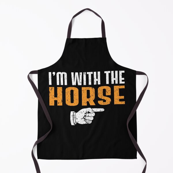 Item preview, I'm With The HORSE Matching Couple Halloween designed and sold by mdmahabubur.